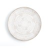 Flat Plate Ariane Tornado White Bicoloured Ceramic Ø 31 cm (6 Units)