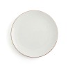 Flat plate Ariane Terra Ceramic Beige (Ø 31 cm) (6 Units)