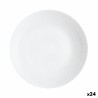 Deep Plate Luminarc Pampille White Glass (20 cm) (24 Units)