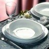 Deep Plate Bormioli Rocco Parma Glass (23 cm) (24 Units)