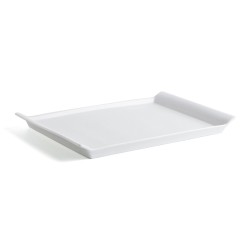 Serving Platter Quid Gastro Fresh Rectangular Ceramic White (36 x 25 cm) (6 Units)