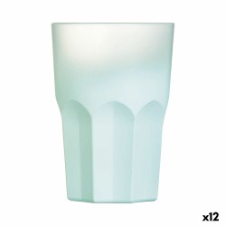 Vaso Luminarc Summer Pop Turquesa Vidrio 12 Unidades 400 ml