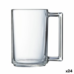 Taza Luminarc À La Bonne Heure Transparente Desayuno Vidrio (250 ml) (24 Unidades)