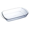 Fuente para Horno Ô Cuisine Ocuisine Vidrio Transparente Vidrio Rectangular 35 x 22 x 6 cm (6 Unidades)