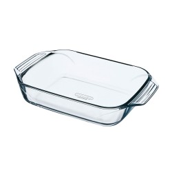 Oven Dish Pyrex Irresistible Transparent Glass Rectangular 35 x 23,1 x 6,5 cm (6 Units)