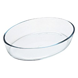 Fuente para Horno Pyrex Classic Vidrio Transparente Vidrio Ovalada 35 x 24 x 7 cm (6 Unidades)