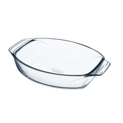 Fuente para Horno Pyrex Irresistible Transparente Vidrio Ovalada 35,1 x 24,1 x 6,9 cm (6 Unidades)