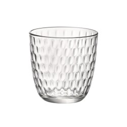 Set de Vasos Bormioli Rocco Slot Transparente Vidrio Con relieve 290 ml 6 Unidades