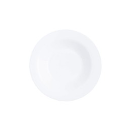 Plate set Arcoroc Intensity White 6 Units Glass 22 cm