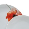 Tableware White Multicolour Porcelain Poppy 1 cm 37 x 23 x 30 cm 18 Pieces