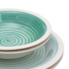 Tableware Blue Green Stoneware 1 cm 37 x 23 x 30 cm 18 Pieces