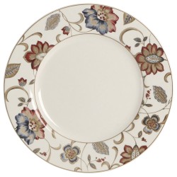 Flat plate Queen´s By Churchill Jacobean Floral Ø 27,3 cm Ceramic China crockery (6 Units)