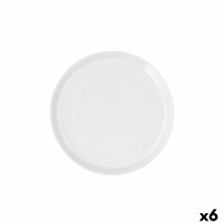 Assiette plate Ariane Artisan Céramique Blanc Ø 27 cm (6 Unités)