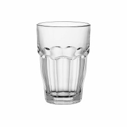 Glass Bormioli Rocco Rock Bar Transparent Glass 370 ml (6 Units)