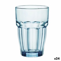 Vaso Bormioli Rocco Rock Bar Azul Vidrio 370 ml (24 Unidades)