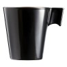 Tasse mug Luminarc Flashy Noir 80 ml Bicolore verre (24 Unités)