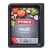 Fuente para Horno Pyrex Magic Rectangular Metal 30 x 23 cm 6 Unidades