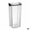 Recipiente Conservador de Alimentos Quid Cocco Transparente Plástico 1,8 L (12 Unidades)