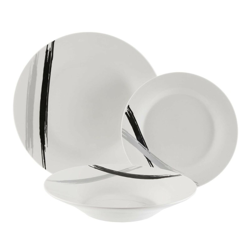 Tableware Versa Porcelain Minimalist 12 Pieces