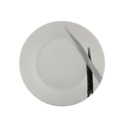 Plato para Postre Versa Minimalista Porcelana