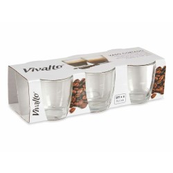 Set of glasses Transparent Glass 90 ml (12 Units)