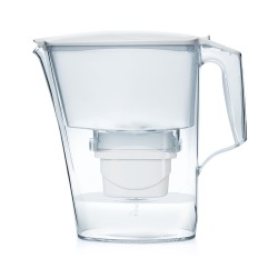 Carafe Filtrante Aqua Optima Liscia Evolve Blanc Plastique 2,5 L