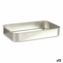 Rustidera Plateado Aluminio 23,5 x 6 x 36 cm (12 Unidades)