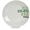 Dessert dish Organic Porcelain 19 x 2 x 19 cm (10 Units)