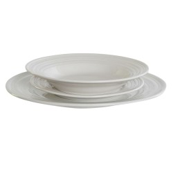 Set de Vajilla DKD Home Decor Blanco Porcelana 18 Piezas