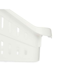 Organizador para Nevera Blanco Plástico 26 x 9,3 x 30,5 cm (24 Unidades)