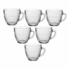 Juego de Tazas de Café Duralex Gigogne 220 ml 6 Piezas (6 Unidades)