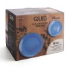 Tableware Quid Vita Blue Ceramic 18 Pieces