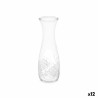 Jug Transparent Glass 1 L (12 Units)