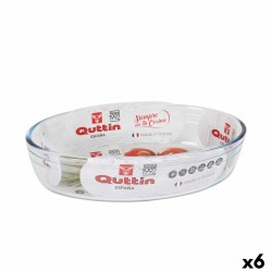 Plat de Four Quttin   verre Oblongue 1,8 L 26,2 x 17,8 x 6,1 cm (6 Unités)