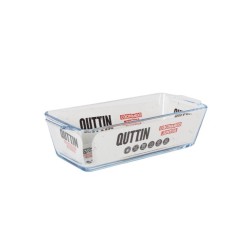 Fuente para Horno Quttin   Vidrio Rectangular 825 ml 23,1 x 10 x 6,1 cm (6 Unidades)