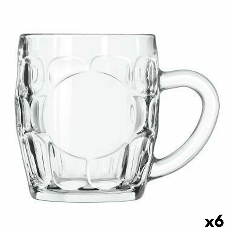 Beer Mug Crisal Sintra 290 ml (6 Units)