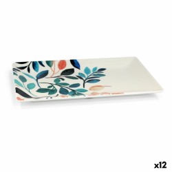 Bandeja La Mediterránea Alba Melamina 25 x 15 x 2 cm (12 Unidades)