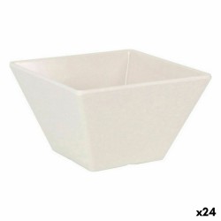 Bol para Aperitivos La Mediterránea Melamina Blanco Brillo 13 x 13 x 7 cm (24 Unidades)