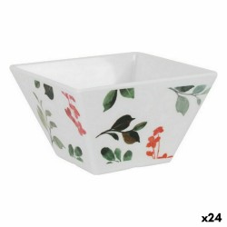 Bol pour Apéritifs La Mediterránea Petunia Mélamine Brille 10 x 10 x 6 cm (24 Unités)