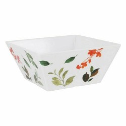 Snack Bowl La Mediterránea Petunia Melamin Shine 18 x 18 x 8 cm (24 Units)