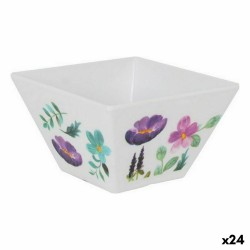 Snack Bowl La Mediterránea Sakura Melamin Shine 10 x 10 x 6 cm (24 Units)