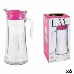 Jarra de Cristal Transparente LAV LV-TRU140 PK0001RP (6 Unidades) (1400 ml)