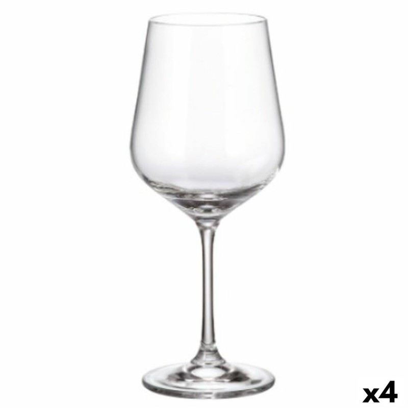 Set of cups Bohemia Crystal Sira 580 ml (6 Units) (4 Units)