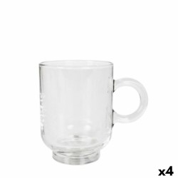 Juego de Tazas de Café Royal Leerdam Sentido 370 ml 6 Piezas (4 Unidades)