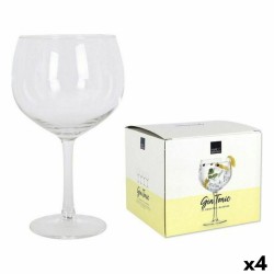 Set de Verres pour Gin Tonic Bohemia Crystal Cocktails Verre 4 Pièces (4 Unités) (700 cc)