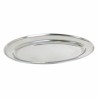 Bandeja Privilege 42853 Acero Inoxidable Oval (18 Unidades) (35 x 22,2 cm)