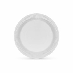 Set de Platos Algon Cartón Desechables Blanco (36 Unidades)