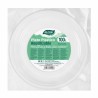 Set of reusable plates Algon Circular White Plastic 20,5 x 3 cm (6 Units)