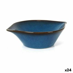 Bol La Mediterránea Pica-pica Bleu 15 x 11,7 x 4,4 cm (24 Unités)