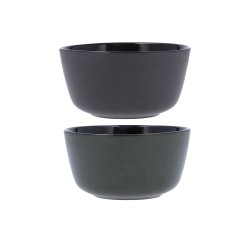 Bowl Luminarc Pampille Grey Glass 13 cm (24 Units)